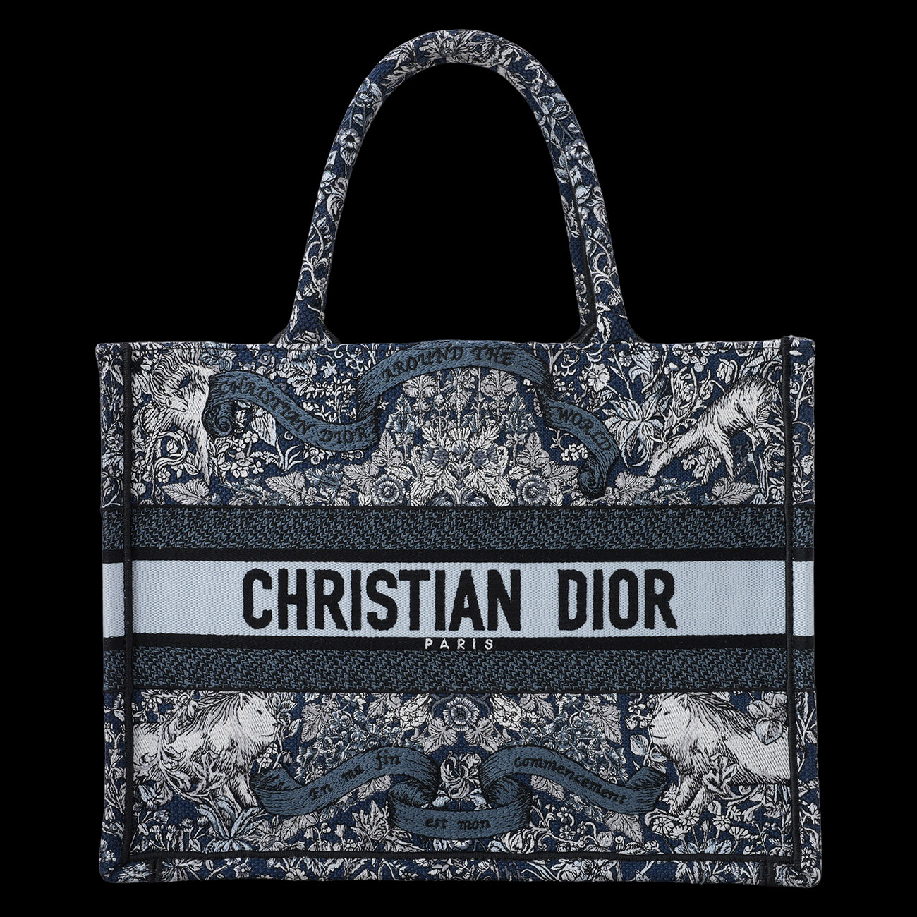 CHRISTIAN DIOR(USED)디올 북토트 미듐